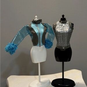 2005 HTF G8996-J1374 Fashion Fever Doll Clothing Vest Jacket Set Incomplete